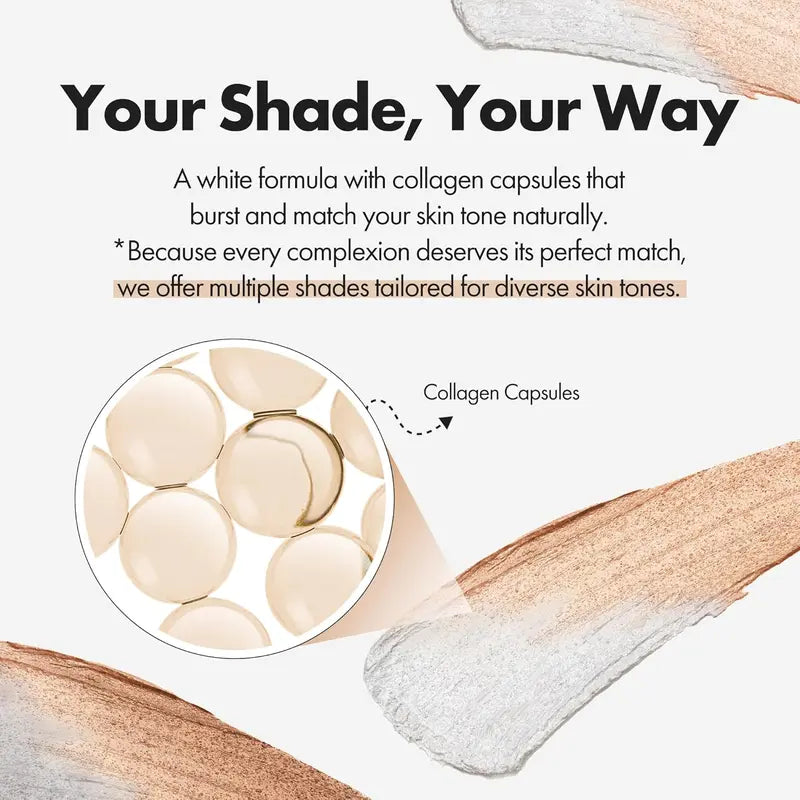 Color-Changing Foundation Stick with Built-In Brush