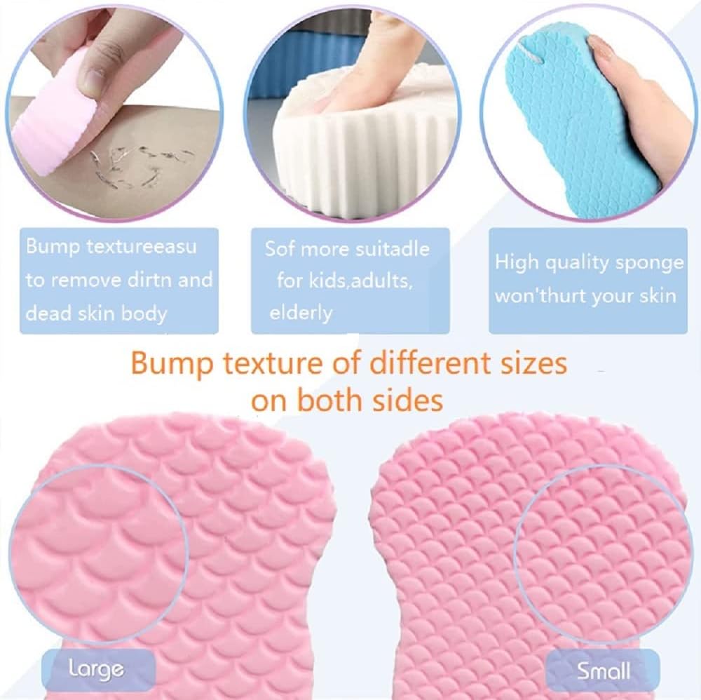 Buy 1 Get 1 FREE Today 🎁! Say Goodbye to Rough Skin! 3D Painless Exfoliating Sponge 🛁