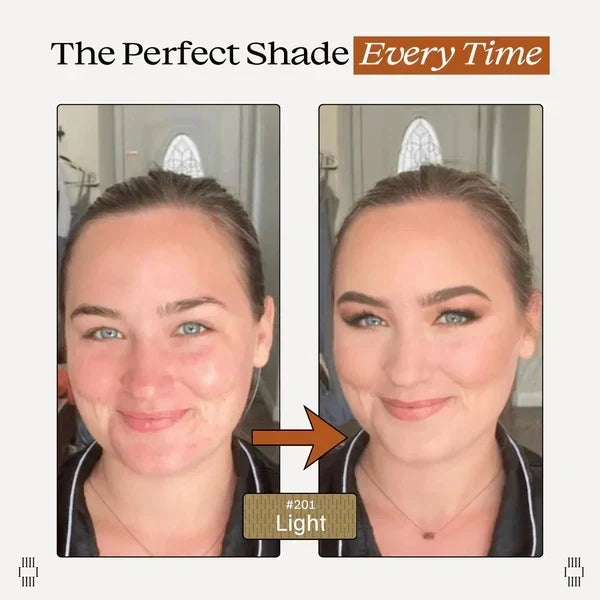 Color-Changing Foundation Stick with Built-In Brush