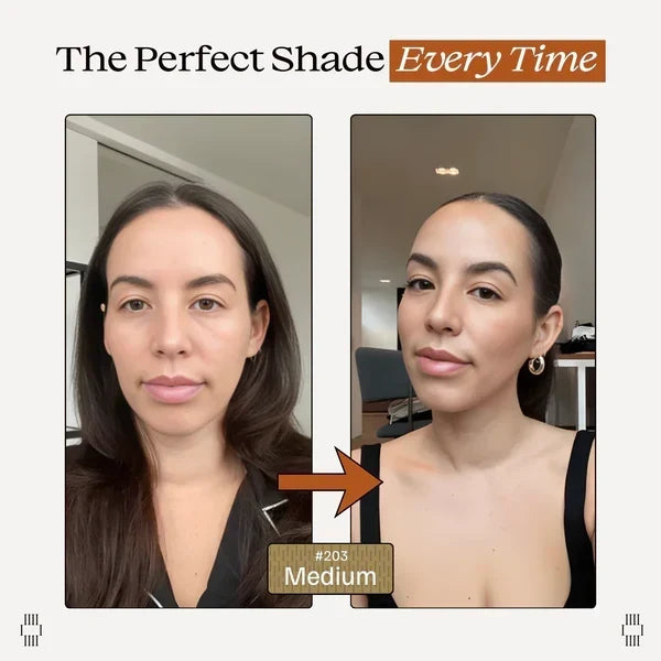 Color-Changing Foundation Stick with Built-In Brush