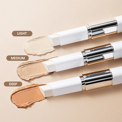 Color-Changing Foundation Stick with Built-In Brush