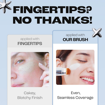 Color-Changing Foundation Stick with Built-In Brush
