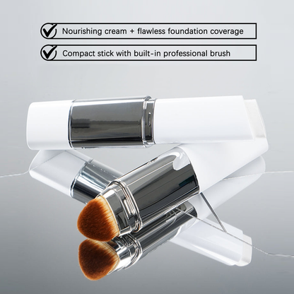 Color-Changing Foundation Stick with Built-In Brush