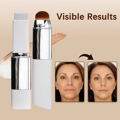 Color-Changing Foundation Stick with Built-In Brush