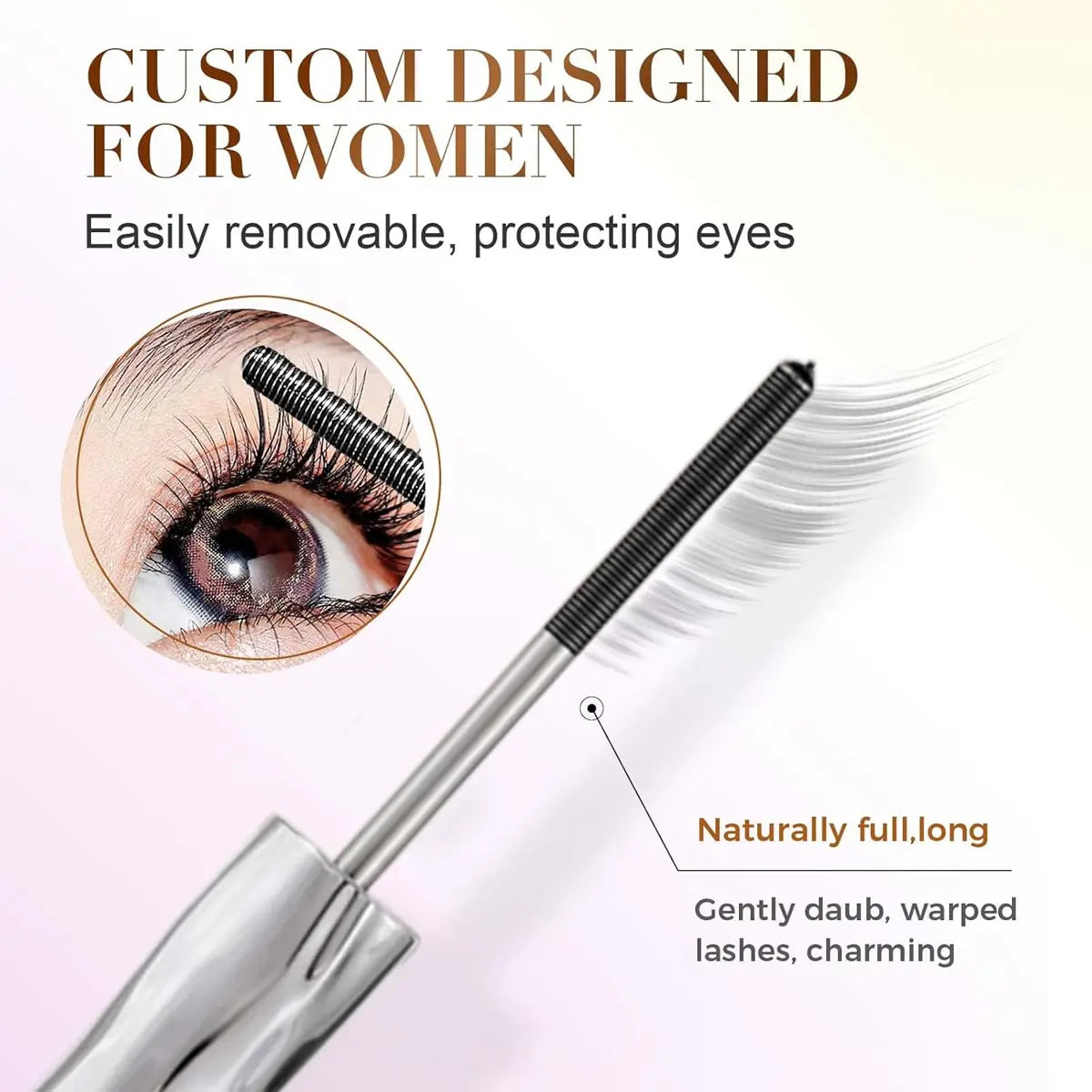 Up To 52% OFF | Lengthening & Curling Waterproof Mascara – No False Lashes Needed