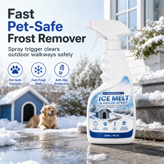 ❄️ Outdoor De-Icing Spray – Clear Frost from Steps & Walkways